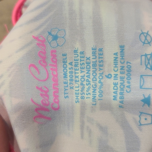 NWT West Coast one piece bathsuit / swimsuit - Picture 3 of 5